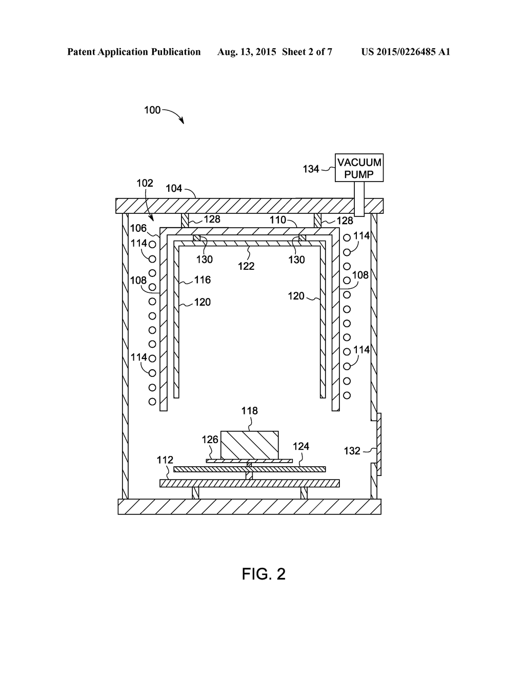 SYSTEM FOR GAS PURIFICATION IN AN INDUCTION VACUUM FURNACE AND METHOD OF     MAKING SAME - diagram, schematic, and image 03