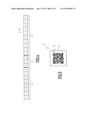 ELECTRONIC MEASUREMENT DEVICE CAPABLE OF DISPLAYING DATA IN THE FORM OF     TWO DIMENSIONAL MATRIX CODE, ELECTRONIC READER, ELECTRONIC INSTALLATION     AND TRANSMISSION METHOD ASSOCIATED THEREWITH diagram and image