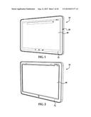 TABLET COMPUTER AND METHOD FOR COUPLING A COMPUTER CABLE TO THE TABLET     COMPUTER diagram and image