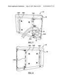 TABLET COMPUTER AND METHOD FOR COUPLING A COMPUTER CABLE TO THE TABLET     COMPUTER diagram and image