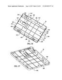 TABLET COMPUTER AND METHOD FOR COUPLING A COMPUTER CABLE TO THE TABLET     COMPUTER diagram and image