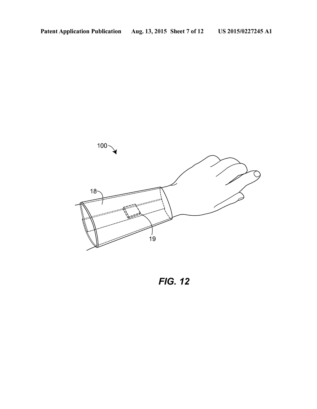 Attachable Device with Flexible Electronic Display Orientation Detection - diagram, schematic, and image 08