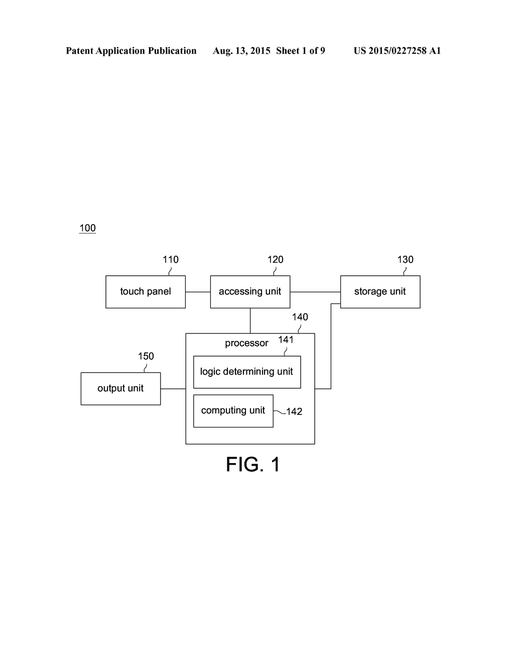 TOUCH DEVICE, PROCESSOR AND TOUCH SIGNAL ACCESSING METHOD THEREOF - diagram, schematic, and image 02