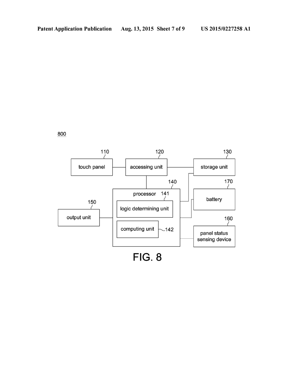 TOUCH DEVICE, PROCESSOR AND TOUCH SIGNAL ACCESSING METHOD THEREOF - diagram, schematic, and image 08