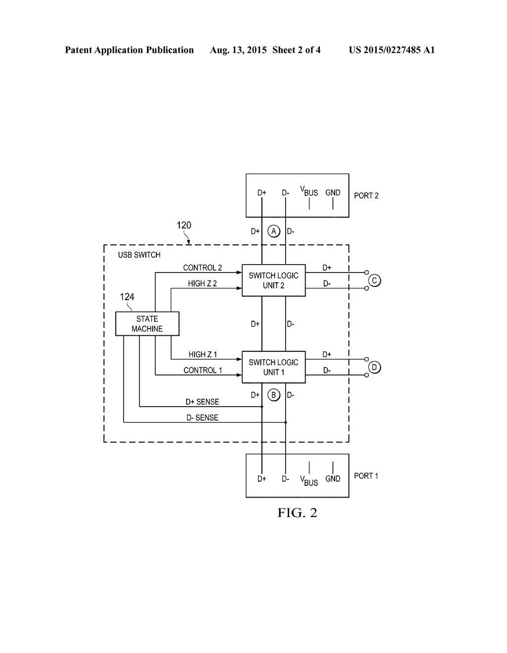 USB SWITCH WITH MULTI-ROLE PORTS - diagram, schematic, and image 03