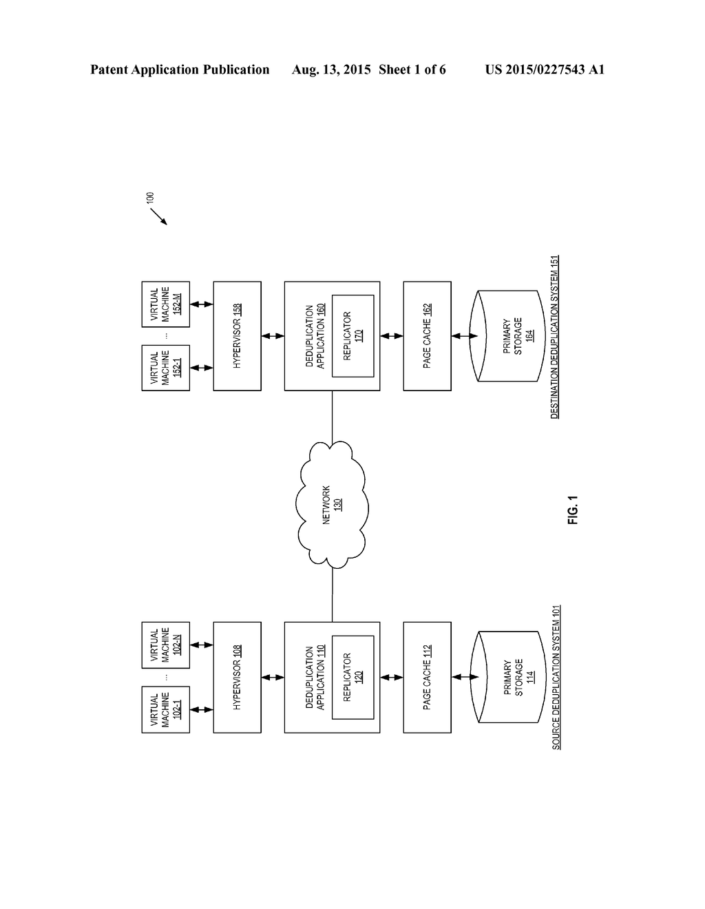 METHOD AND APPARATUS FOR REPLICATION OF FILES AND FILE SYSTEMS USING A     DEDUPLICATION KEY SPACE - diagram, schematic, and image 02