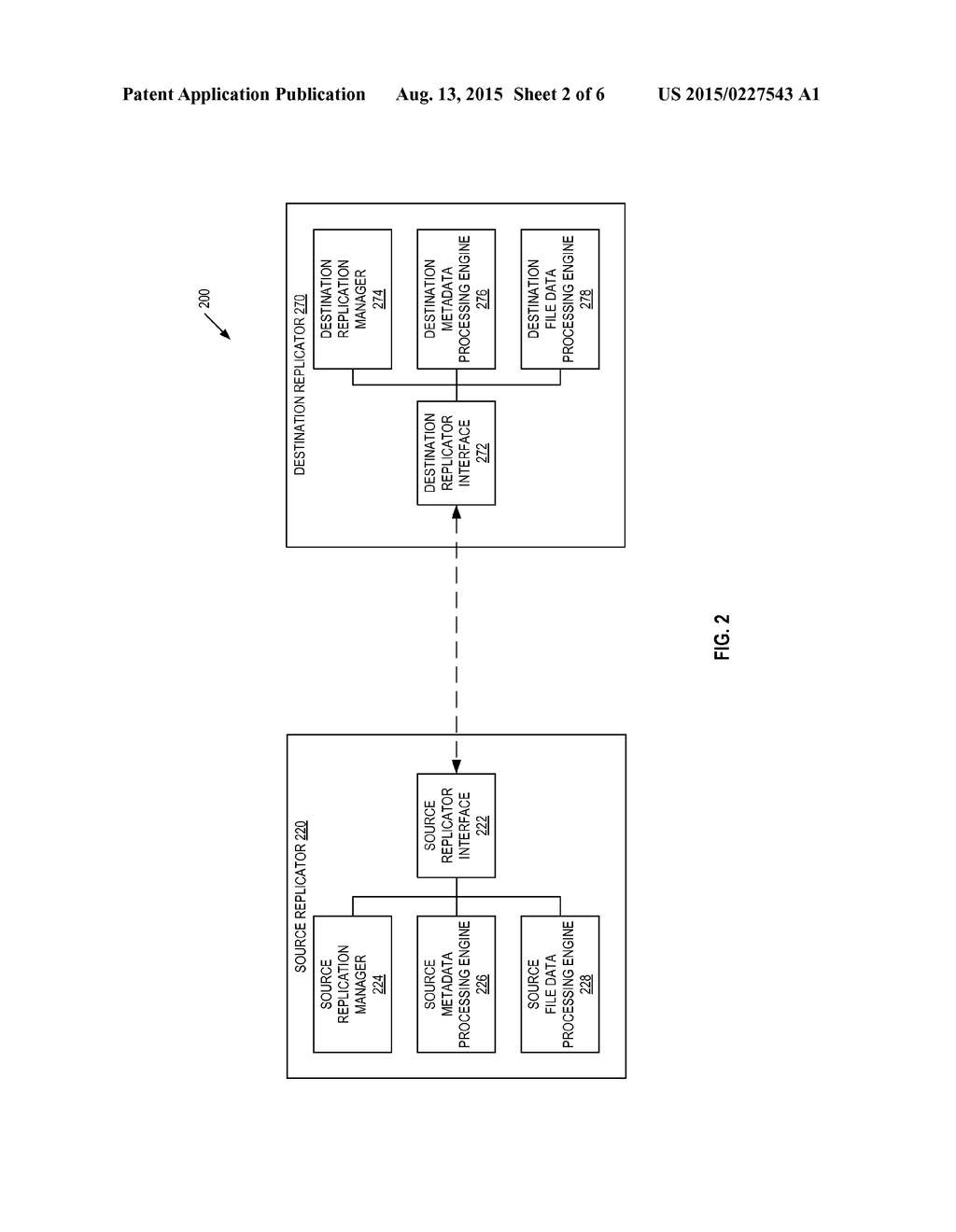 METHOD AND APPARATUS FOR REPLICATION OF FILES AND FILE SYSTEMS USING A     DEDUPLICATION KEY SPACE - diagram, schematic, and image 03