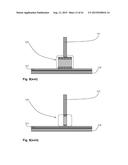 Polymer Frame for a Chip, Such That the Frame Comprises at Least One Via     in Series with a Capacitor diagram and image