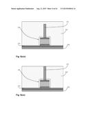 Polymer Frame for a Chip, Such That the Frame Comprises at Least One Via     in Series with a Capacitor diagram and image