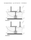 Polymer Frame for a Chip, Such That the Frame Comprises at Least One Via     in Series with a Capacitor diagram and image