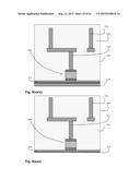 Polymer Frame for a Chip, Such That the Frame Comprises at Least One Via     in Series with a Capacitor diagram and image