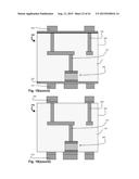 Polymer Frame for a Chip, Such That the Frame Comprises at Least One Via     in Series with a Capacitor diagram and image