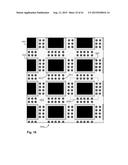 Polymer Frame for a Chip, Such That the Frame Comprises at Least One Via     in Series with a Capacitor diagram and image