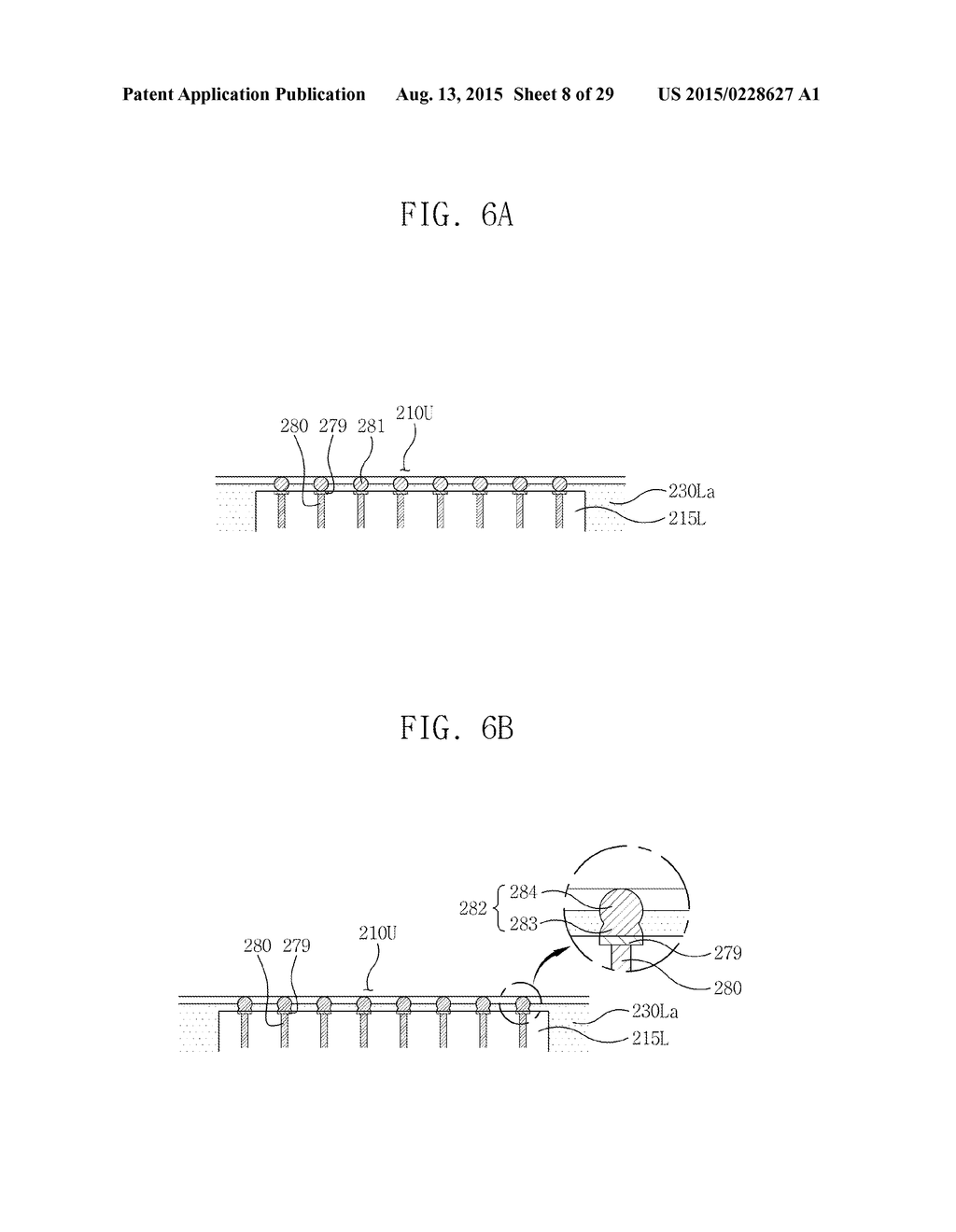 STACKED SEMICONDUCTOR PACKAGES, METHODS FOR FABRICATING THE SAME, AND /OR     SYSTEMS EMPLOYING THE SAME - diagram, schematic, and image 09