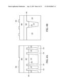 INDENTED GATE END OF NON-PLANAR TRANSISTOR diagram and image