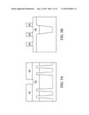 INDENTED GATE END OF NON-PLANAR TRANSISTOR diagram and image