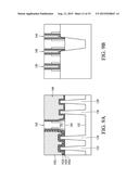 INDENTED GATE END OF NON-PLANAR TRANSISTOR diagram and image