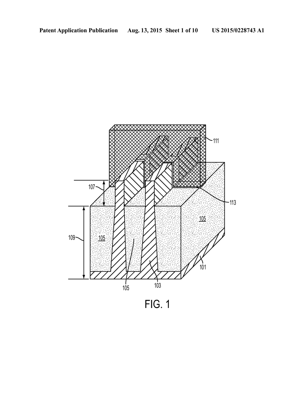 FIN FIELD-EFFECT TRANSISTORS HAVING CONTROLLED FIN HEIGHT - diagram, schematic, and image 02