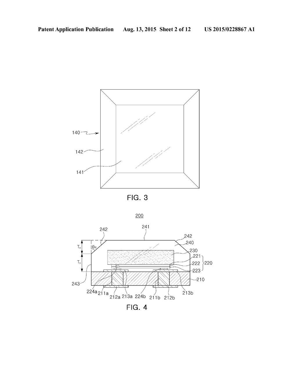 LIGHT EMITTING DIODE PACKAGE AND LIGHT EMITTING DEVICE USING THE SAME - diagram, schematic, and image 03