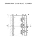 LAMINATED STRUCTURE, DISPLAY DEVICE AND DISPLAY UNIT EMPLOYING SAME diagram and image