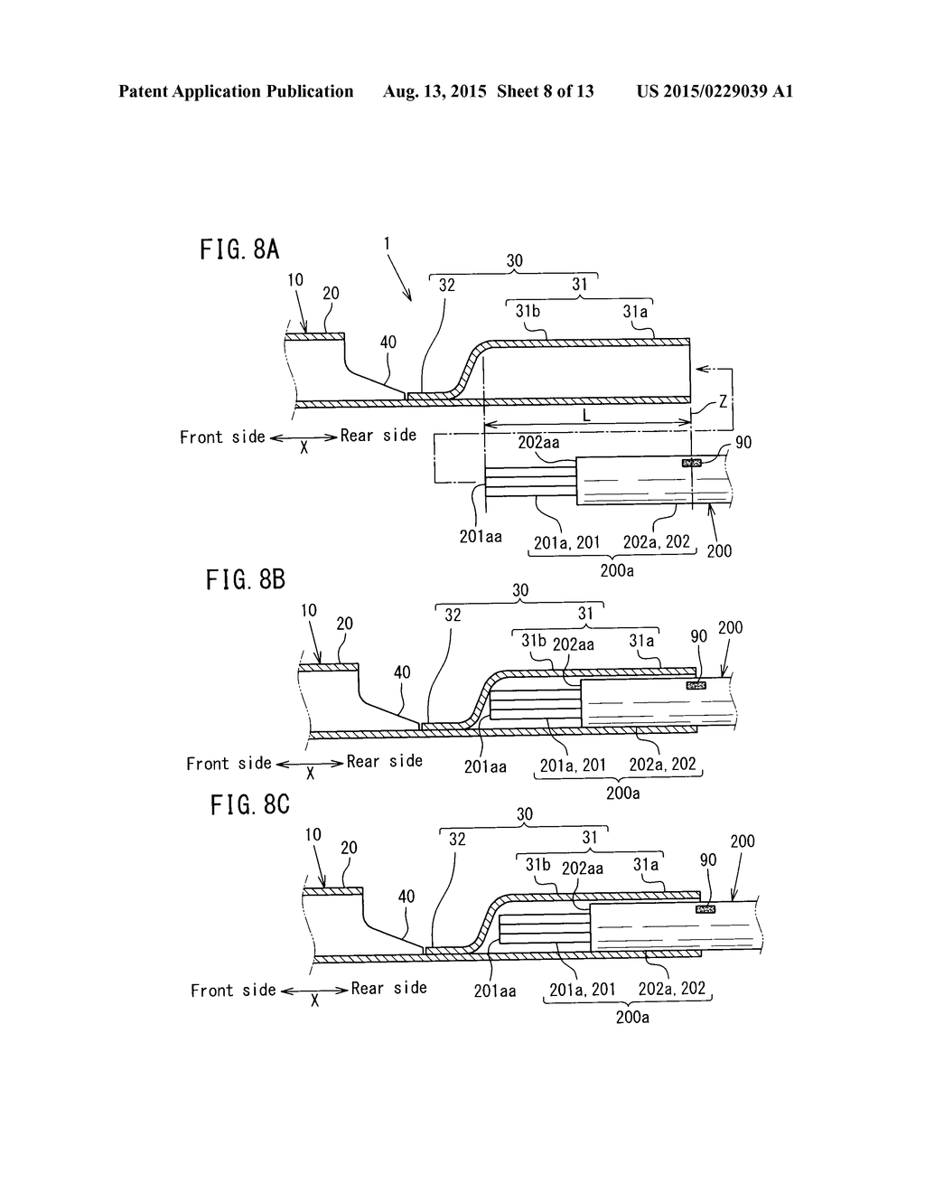 INSULATED WIRE-TERMINAL CONNECTION STRUCTURE, WIRE HARNESS, AND INSULATED     WIRE-TERMINAL CONNECTION METHOD - diagram, schematic, and image 09