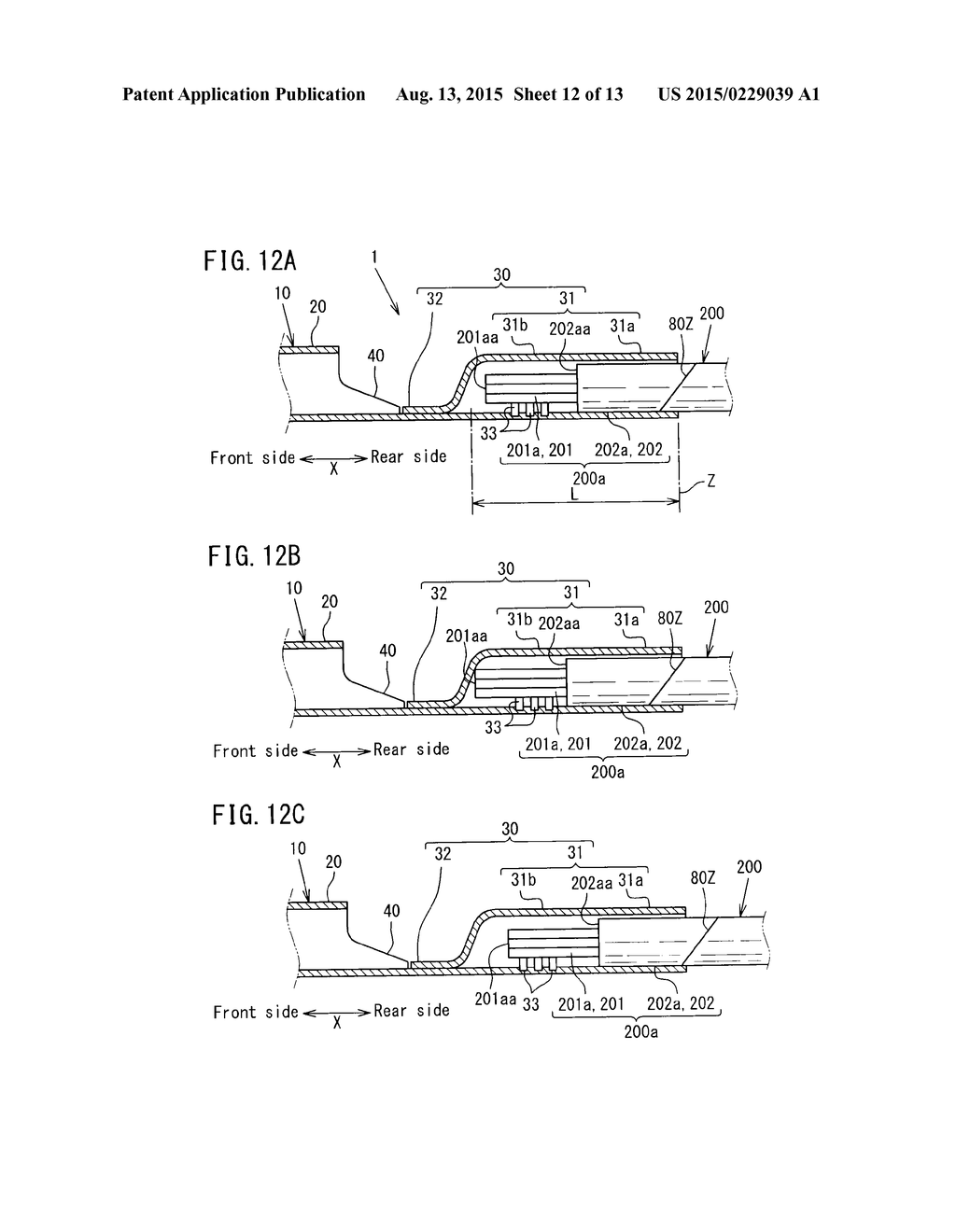 INSULATED WIRE-TERMINAL CONNECTION STRUCTURE, WIRE HARNESS, AND INSULATED     WIRE-TERMINAL CONNECTION METHOD - diagram, schematic, and image 13