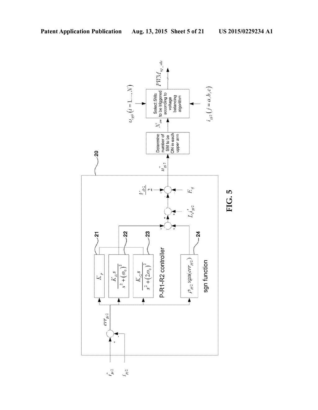 DRIVING APPARATUS AND METHOD FOR MODULAR MULTI-LEVEL CONVERTER - diagram, schematic, and image 06