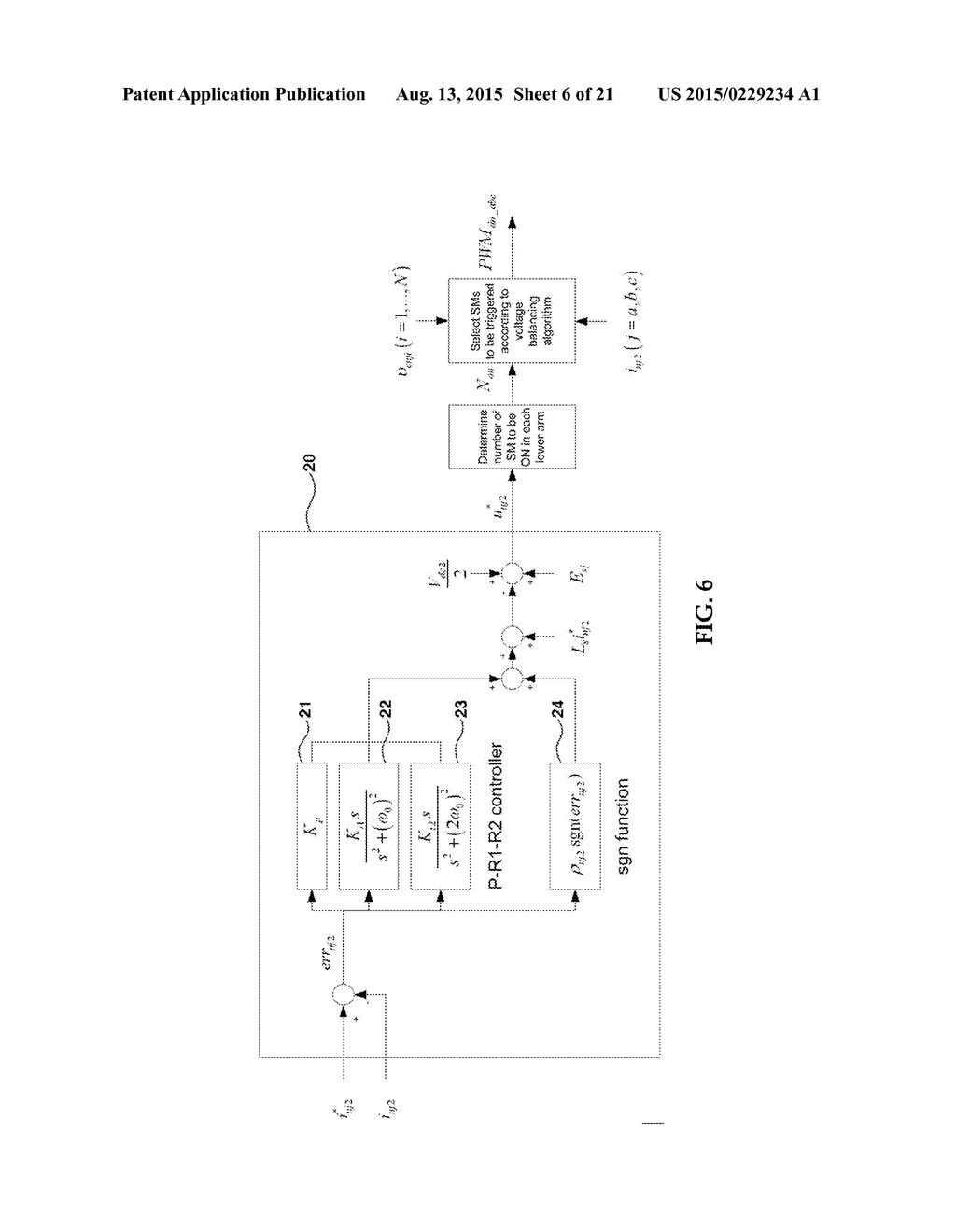 DRIVING APPARATUS AND METHOD FOR MODULAR MULTI-LEVEL CONVERTER - diagram, schematic, and image 07