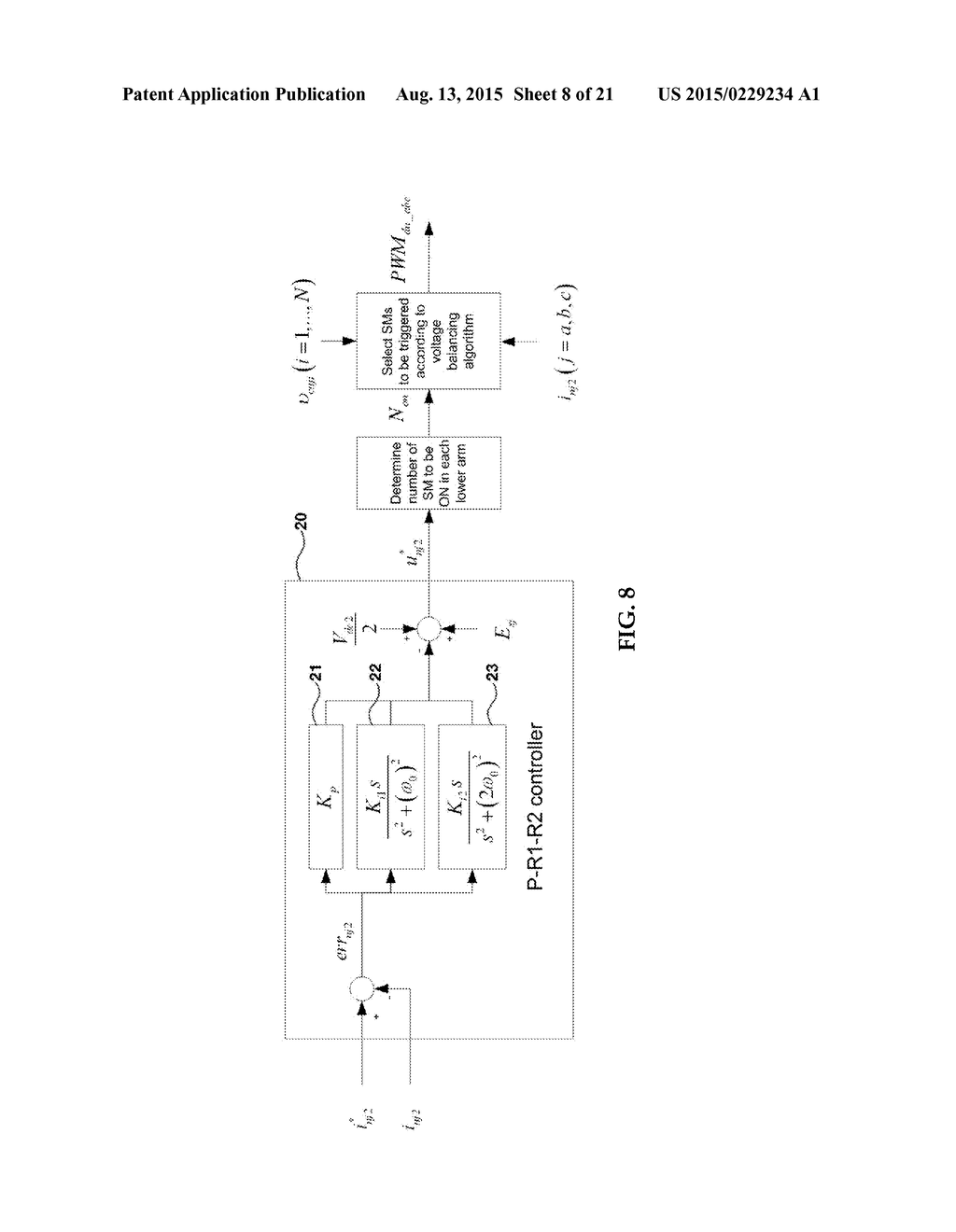 DRIVING APPARATUS AND METHOD FOR MODULAR MULTI-LEVEL CONVERTER - diagram, schematic, and image 09