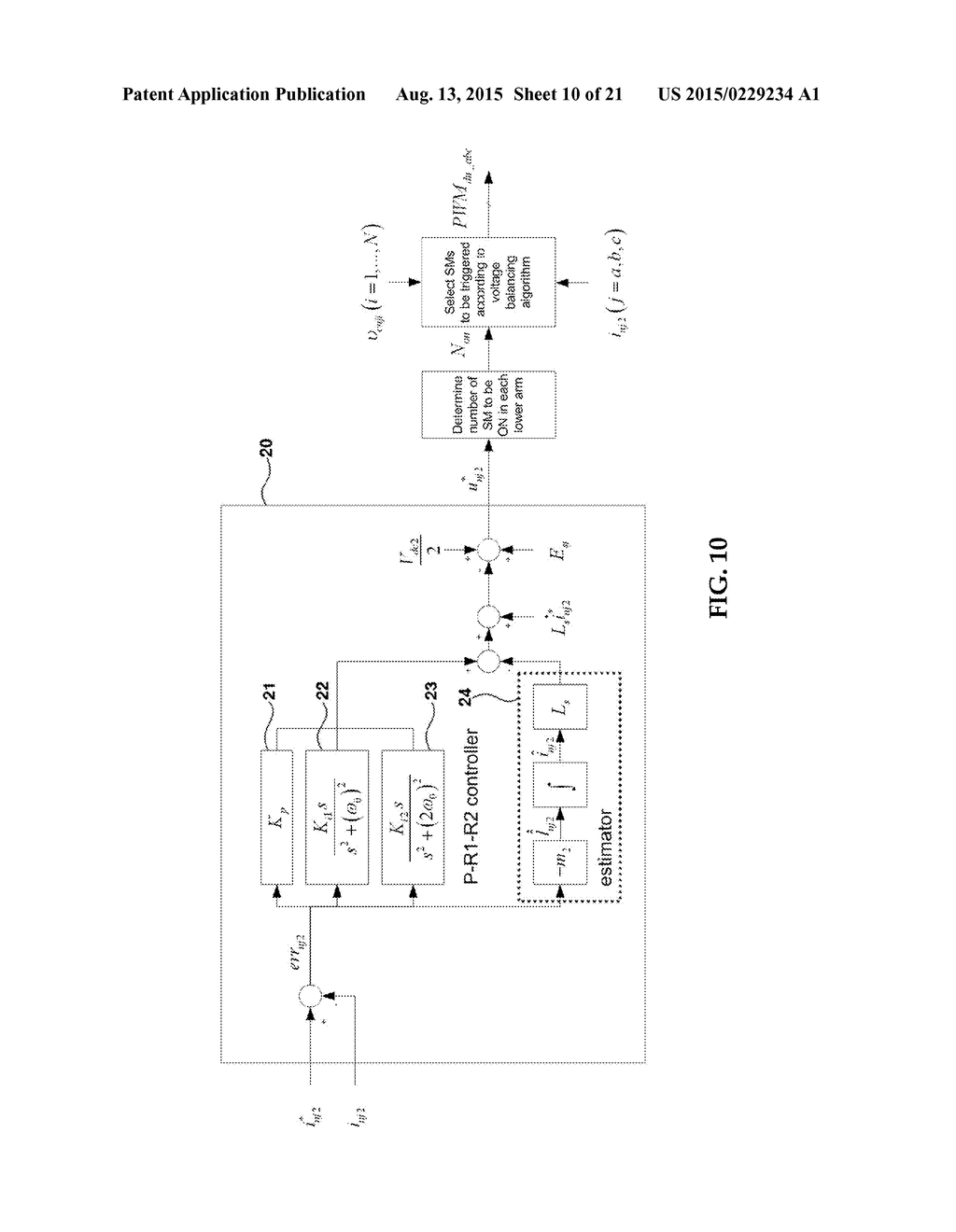 DRIVING APPARATUS AND METHOD FOR MODULAR MULTI-LEVEL CONVERTER - diagram, schematic, and image 11