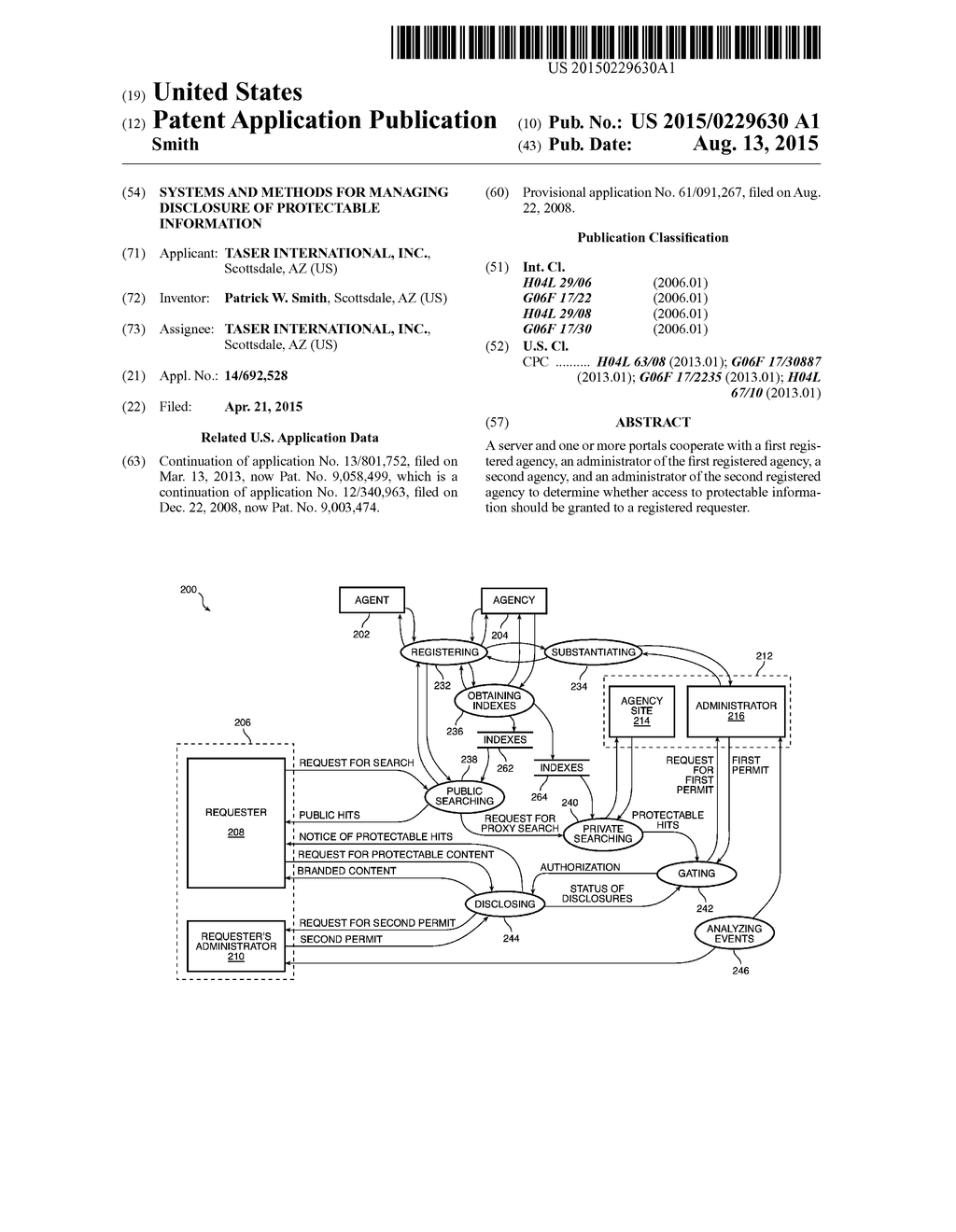 Systems And Methods For Managing Disclosure Of Protectable Information - diagram, schematic, and image 01