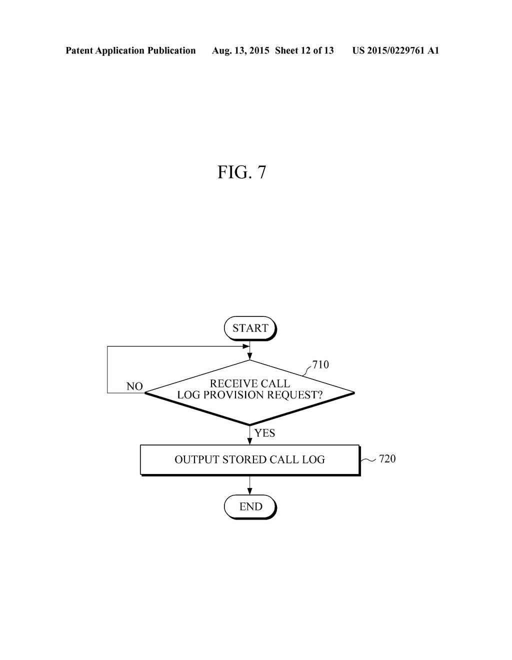 APPARATUS AND METHOD FOR PROVIDING CALL LOG - diagram, schematic, and image 13