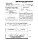 TRANSMISSION OF ACKNOWLEDGEMENT SIGNALS FROM A USER EQUIPMENT FOR     ORTHOGONAL RECEPTION AT MULTIPLE POINTS diagram and image