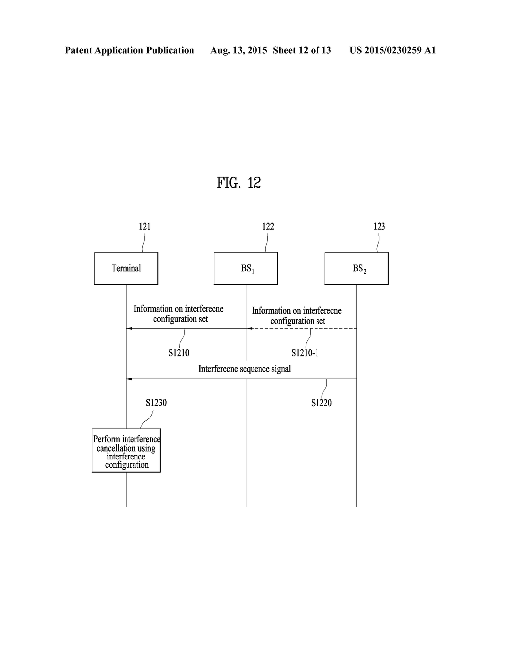 METHOD AND APPARATUS FOR INTERFERENCE CANCELLATION - diagram, schematic, and image 13