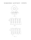 BIODEGRADING MULCHING FILM SEED ATTACHMENT AUTOMATING DEVICE HAVING     CUTTING OPEN AND ADHESIVE COATING MEANS, AND SEED ATTACHMENT METHOD USING     SAID DEVICE diagram and image