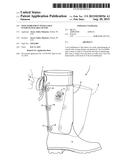 Foot habiliment with easily interchangeable outer diagram and image