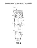 Foot habiliment with easily interchangeable outer diagram and image