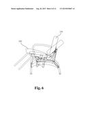 SITTING TYPE SHAMPOO CHAIR diagram and image