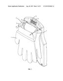 METHOD AND APPARATUS FOR DISPOSABLE GLOVE DISPENSING diagram and image