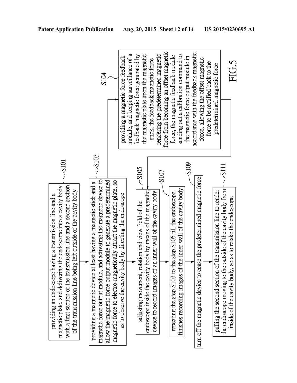 GASTROINTESTINAL TRACT DIAGNOSIS SYSTEM AND CONTROL METHOD FOR THE SAME - diagram, schematic, and image 13