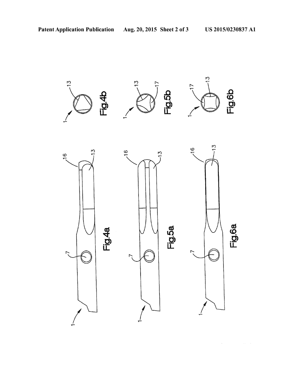 Intermedullary Pin for Insertion into the Medullary Space of a Femur - diagram, schematic, and image 03