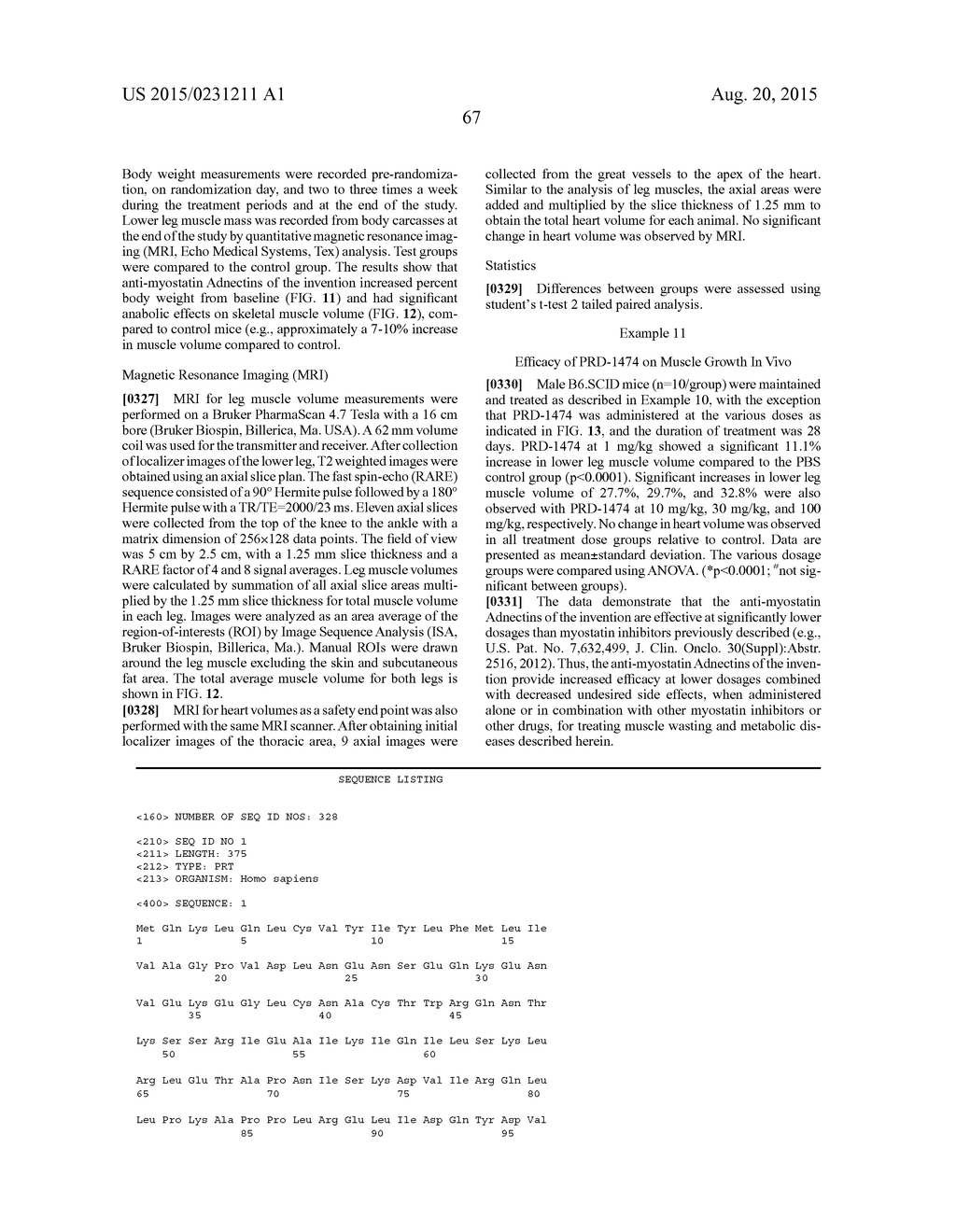 FIBRONECTIN BASED SCAFFOLD DOMAIN PROTEINS THAT BIND TO MYOSTATIN - diagram, schematic, and image 81