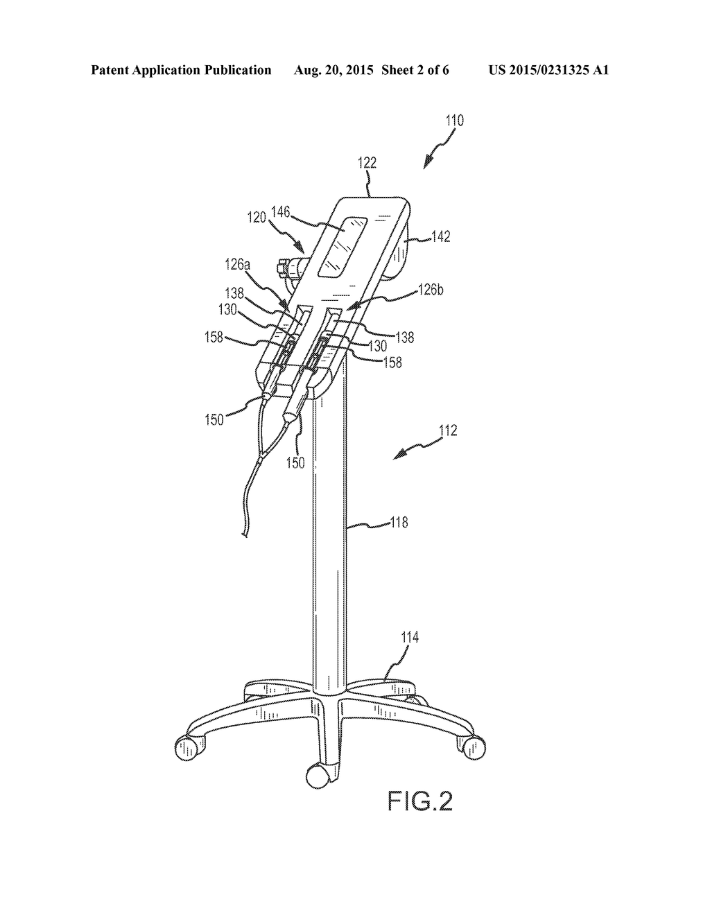 POWER INJECTOR WITH MOVABLE JOINT-INTEGRATED SIGNAL TRANSMISSION CONNECTOR - diagram, schematic, and image 03