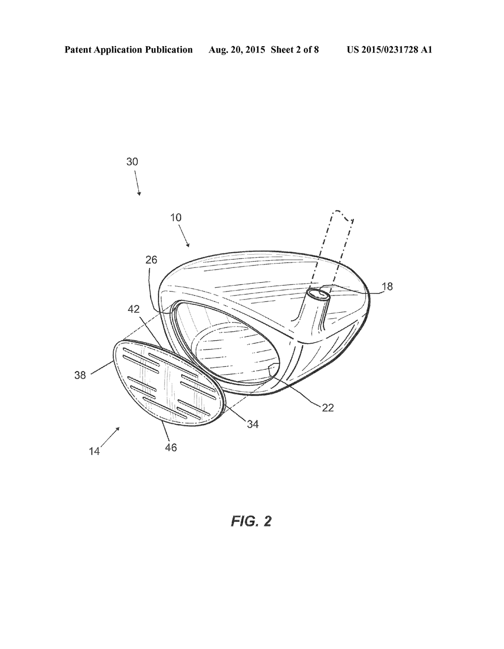 METHOD OF FORMING GOLF CLUB HEAD ASSEMBLY - diagram, schematic, and image 03