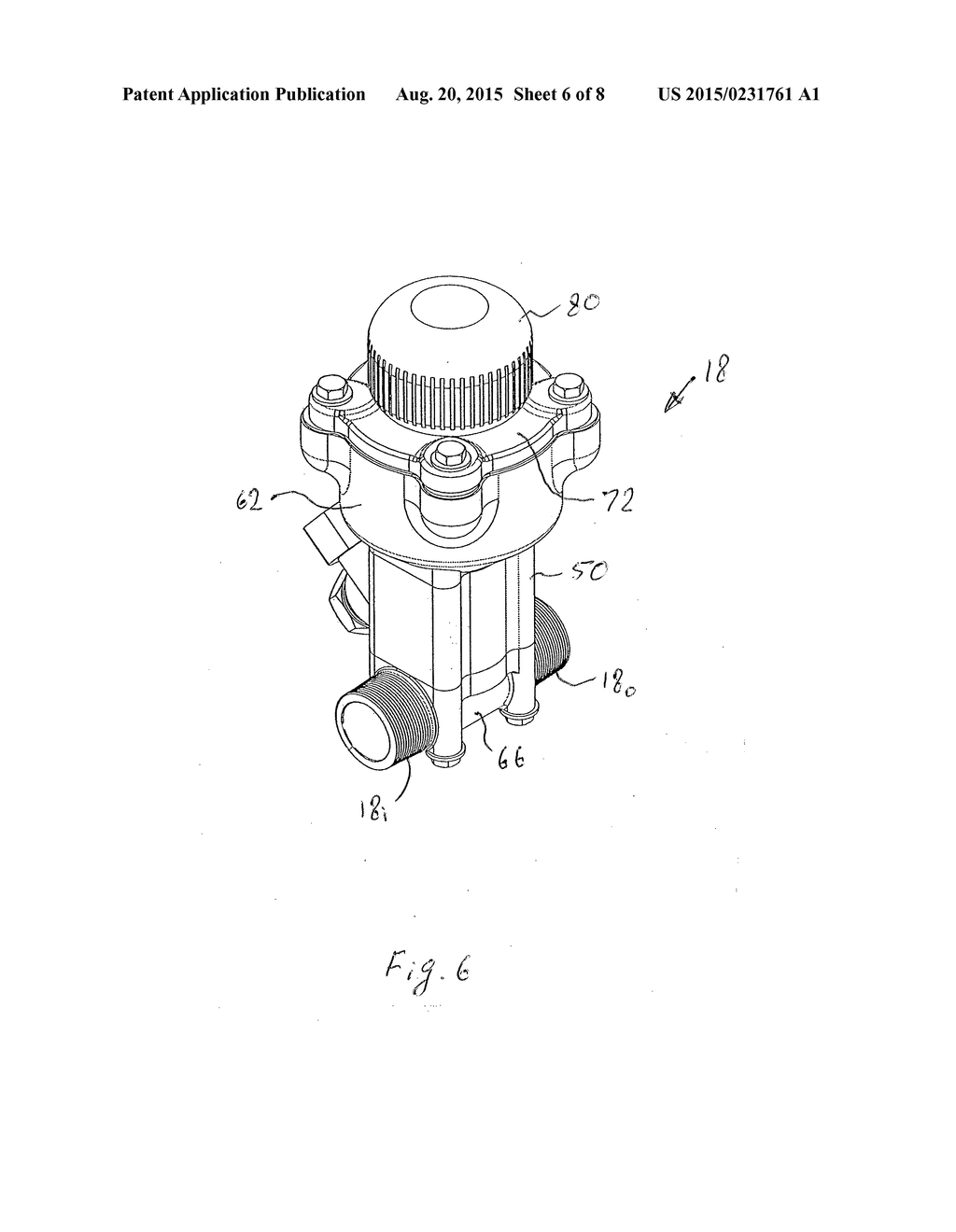 ABRASIVE BLASTING APPARATUS FOR REMOTELY ACTIVATING AND MODULATING FLOW OF     ABRASIVE BLASTING MATERIAL - diagram, schematic, and image 07