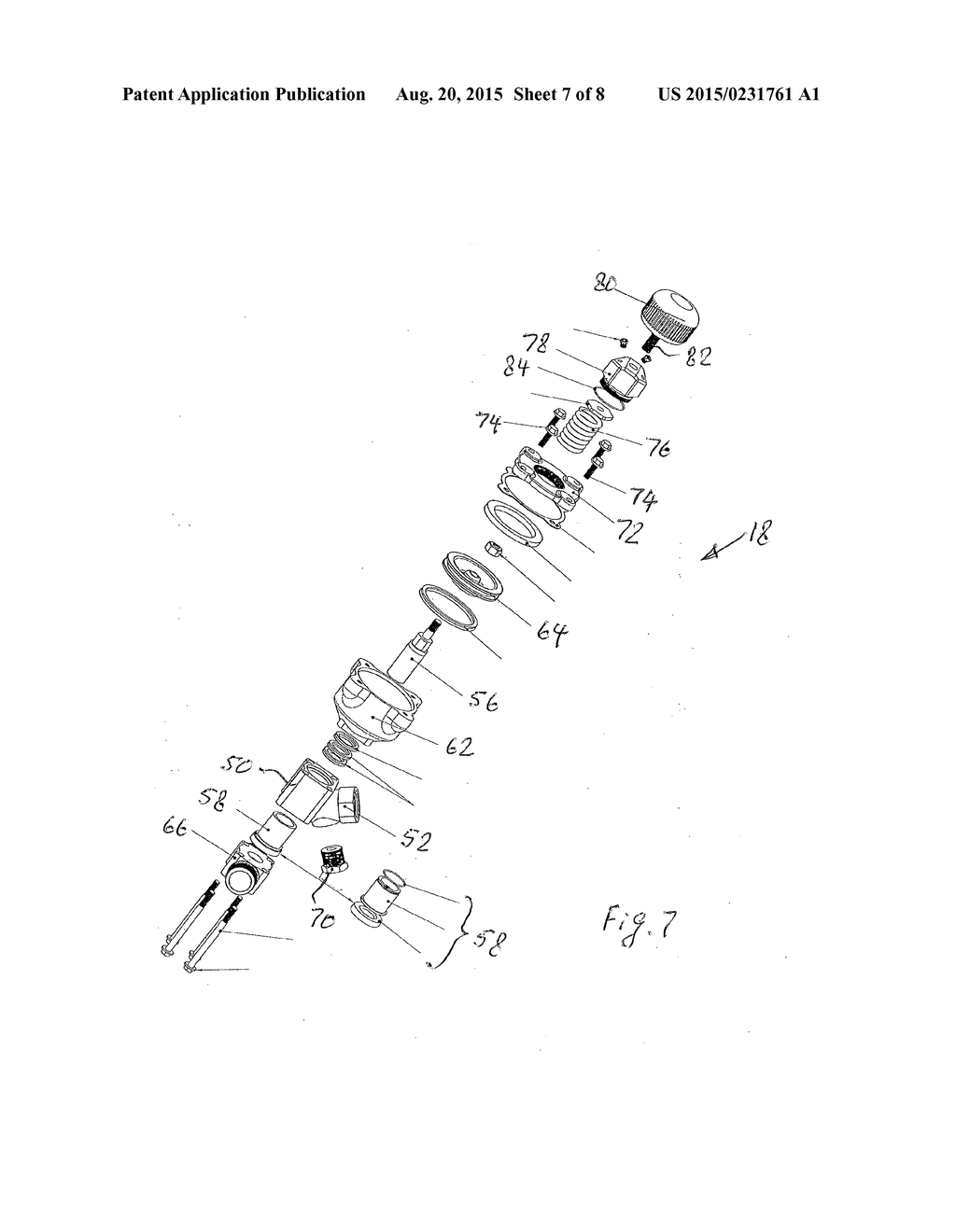 ABRASIVE BLASTING APPARATUS FOR REMOTELY ACTIVATING AND MODULATING FLOW OF     ABRASIVE BLASTING MATERIAL - diagram, schematic, and image 08