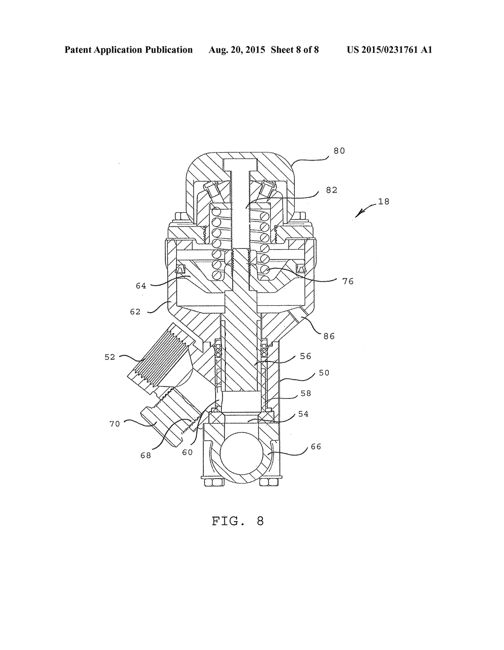 ABRASIVE BLASTING APPARATUS FOR REMOTELY ACTIVATING AND MODULATING FLOW OF     ABRASIVE BLASTING MATERIAL - diagram, schematic, and image 09