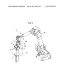 ROBOT SYSTEM FOR PREVENTING ACCIDENTAL DROPPING OF CONVEYED OBJECTS diagram and image