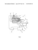 APPARATUS FOR EXTRUDING A POLYMERIC MATERIAL AND EXTRUSION HEAD THEREFOR diagram and image