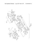 LATCHING SYSTEM FOR AUTOMATIC SECUREMENT OF A CONTAINER TO A CONTAINER     CHASSIS diagram and image